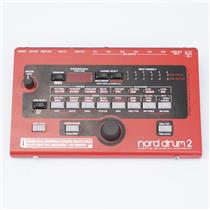 Nord Drum 2 Analog Drum Synthesizer MIDI Solutions Qaudra Thru Merger #55368