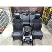 2009 - 2018 DODGE RAM 1500 2500 LARAMIE QUAD CAB OEM LEATHER SEATS W/ CONSOLE