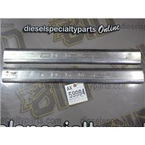 2004 DODGE RAM 2500 SLT REGULAR CAB STAINLESS STEEL ( DODGE ) SILL PLATE COVERS