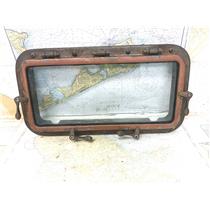Boaters' Resale Shop of TX 2501 0254.67 BRONZE 11.5" x 21.5" PORTLIGHT with TRIM