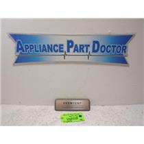Frigidaire Pro Refrigerator 5304524695 242047805  Cover w/Filter Open Box OEM
