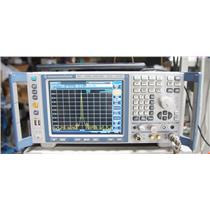 Rohde & Schwarz FSV3 9 kHz to 3.6 GHz Spectrum Analyzer OPT B3 B4 B5 B9 B21 B29