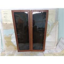 Boaters' Resale Shop of TX 2503 2125.01 CALIBER 38 COMPANIONWAY DOORS w HARDWARE