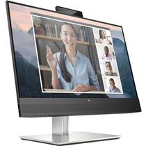 HP E24m G4 23.8 inch IPS LCD Conferencing Monitor - Black/Silver