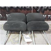 2004 2005 DODGE RAM 2500 3500 SLT CREWCAB OEM CLOTH HEADRESTS (BLACK) SET