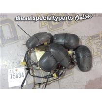 2004 2005 DODGE RAM 2500 3500 SLT CREWCAB OEM ROOF CLEARANCE LIGHTS SMOKED LENS