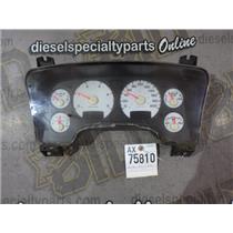 2004 2005 DODGE RAM 2500 3500 5.9 DIESEL AUTO 4X4 GAUGE CLUSTER KMH 56051105AE