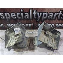 1999 2000 DODGE 3500 SLT 5.9 DIESEL NV4500 4X4 BATTERY TRAYS (SET) HOLD DOWNS