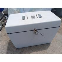Boaters' Resale Shop of TX 2407 5572.14 TRIDENT DUAL 30LB PROPANE TANK LOCKER