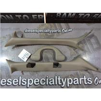 2000 2001 2002 FORD F350 F250 XLT 4X4 OEM A-PILLAR COVERS GRAD HANDLES (TAN) SET