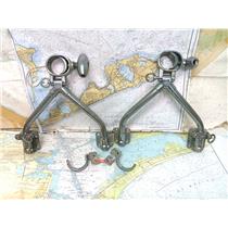 Boaters' Resale Shop of TX 2504 1147.07 LEE'S WISHBONE OUTRIGGER BASES FOR PARTS