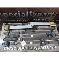 2001 2002 CHEVROLET 6.6 LB7 DIESEL AUTO 4X4 EXTENDED CAB SEAT BELTS (CHARCOAL)