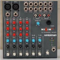Midiman Mixim 10 10-Channel Micro Line Mixer w/ Original Box & Manual #56147