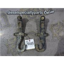 2001 2002 CHEVROLET SLT 2500 3500 6.6 DIESEL AUTO 4X4 OEM FRONT TOW HOOKS (SET)