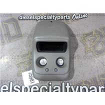 2001 2002 CHEVROLET SLT 2500 3500 OEM OVERHEAD CONSOLE MAP LIGHTS (DARK PEWTER)