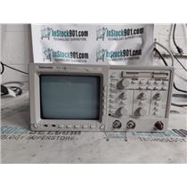 TEKTRONIX TDS 340A TWO CHANNEL DIGITAL REAL-TIME OSCILLOSCOPE 100 MHz (AS IS)