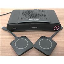 Barco ClickShare CS-100 Wireless Presentation System P/N: R9861510NA USED READ!