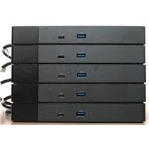 Lot 5 Dell WD19S K20A USB-C Docking Station w 5 130W power adapter