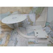 Boaters' Resale Shop of TX 2503 5551.27 SATELLITE & RADAR DOME PEDESTAL MOUNT