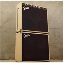 90s Fender Vibro-King 60W 3x10" Guitar Combo Amp w/ Extension Cabinet #56471