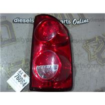 2008 2009 DODGE 3500 2500 DIESEL AUTO 4X4 RIGHT PASSENGER TAIL LIGHT ASSEMBLY