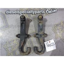 2003 2004 CHEVROLET 2500 3500 SLT CREWCAB OEM FRAME MOUNT OEM TOW HOOKS (SET)