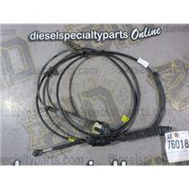 2003 2004 CHEVROLET 2500 6.6 LB7 DIESEL AUTOMATIC TRANSMISSION SHIFTER CABLE 4X4