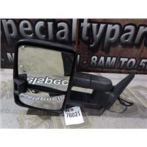 2003 2004 CHEVROLET 2500 SLT 6.6 LB7 DIESEL AUTO 4X4 LEFT DRIVERS TOW MIRROR