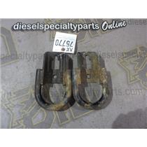 2009 2010 FORD F150 LARIAT 5.4 AUTO 4X4 OEM FRONT FRAME MOUNT TOW HOOKS (SET)