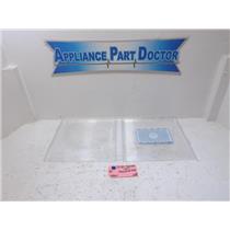 Haier Refrigerator 0060842709D Crisper Humidor Cover Used