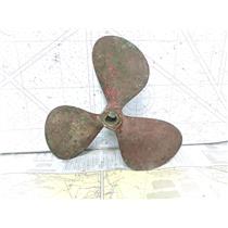 Boaters' Resale Shop of TX 2505 2506.05 BRONZE 3 BLADE 20LH18 PROP - 1.25" SHAFT