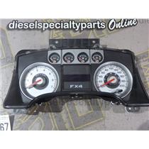 2009 2010 FORD F150 LARIAT FX4 5.4 AUTO 4X4 GAUGE INSTRUMENT CLUSTER KMH -TESTED