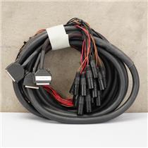 23' 24-Channel Mogami 2936 Snake Cable XLR M to DB25 #56582