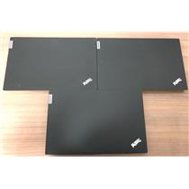 Lot 3 Lenovo ThinkPad E15 i5-10thGen i7-10thGen 8gbRam 256gbSSD 15.6inFHD PARTS