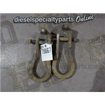 2008 2009 CHEVROLET 3500 SLT EXT CAB 6.6 LMM DIESEL AUTO 4X4 TOW HOOKS (SET)
