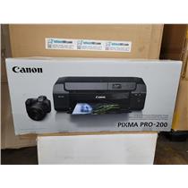Canon PIXMA PRO-200 Wide Format Color Printer only 229 Printouts Works Excellent