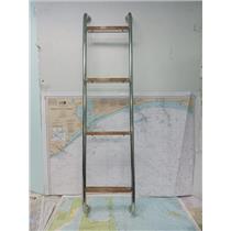 Boaters' Resale Shop of TX 2505 0531.01 FOUR STEP 54" DECK LADDER