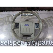 2008 2009 FORD F350 LARIAT 6.4 DIESEL AUTO 4X4 LEATHER STEERING WHEEL STONE OEM