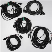 3 Canare 2 Ch XLR Snake Cables 50' & 25' Mogami Digital AES EBU Snake #56597