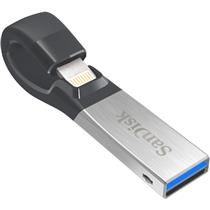 SanDisk 256gb iXpand USB 3.0 Flash Drive iPhone iPad SDIX30N-256G-AN6NE Flex Mac