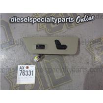 2011 2012 DODGE 3500 LARAMIE 6.7 DIESEL G56 POWER SEAT SWITCH - FULL POWER TAN