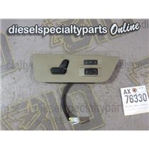 2011 2012 DODGE 3500 LARAMIE 6.7 DIESEL G56 DRIVER SEAT SWITCH - FULL POWER TAN