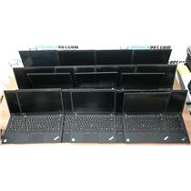 Lot 18 Lenovo ThinkPad T490 14 in FHD i5-8365u 4gb RAM 256gb SSD AS IS PARTS
