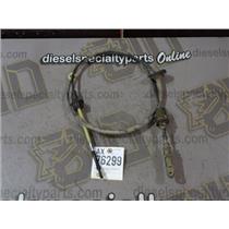 2010 2011 DODGE 3500 LARAMIE 6.7 DIESEL AUTO 4X4 AUTO TRANSMISSION SHIFT CABLE