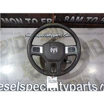2010 2011 DODGE 3500 LARAMIE 6.7 DIESEL AUTO 4X4 LEATHER STEERING WHEEL - WORN