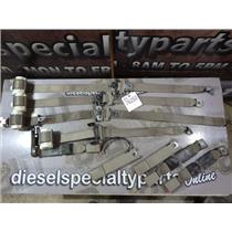 2010 2011 DODGE 3500 LARAMIE 6.7 DIESEL AUTO 4X4 SEATBELT SET - NOT COMPLETE SET