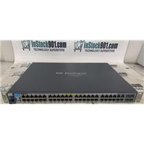 HP Procurve 2910AL-48G-PoE+ J9148A 48 Port Gigabit PoE+ Switch w/ Rack Ears