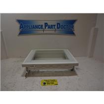 KitchenAid Refrigerator 2301567 2301027 Snack Drawer Cover w/Glass Used