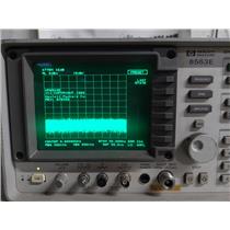 Hewlett Packard 8563E Spectrum Analyzer 9kHz-26.5GHz