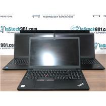 Lot 5 Lenovo ThinkPad E15 i5-10th i5-11th 1.6ghz 4gb RAM 256gb SSD For Parts